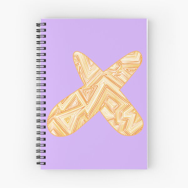 Item preview, X - Letter X - Colourful Pattern designed and sold by JodieMarieArt.