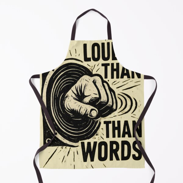 Item preview, Louder Than Words designed and sold by Uglyandcute.