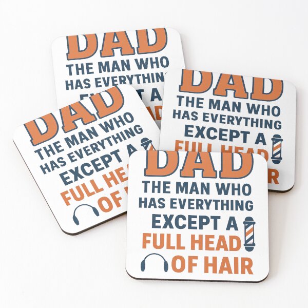 Item preview, Dad The Man Who Has Everything Except a Full Head of Hair, Bald Dad Gift - Father’s Day Tee - Husband Birthday, Essential T-Shirt designed and sold by podlook.
