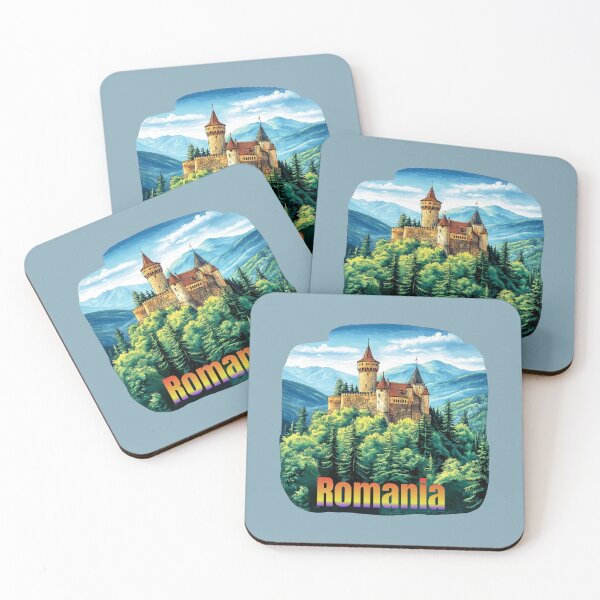 Item preview, Scenic Romania – Carpathian Mountains & Castle designed and sold by Myra365Art.
