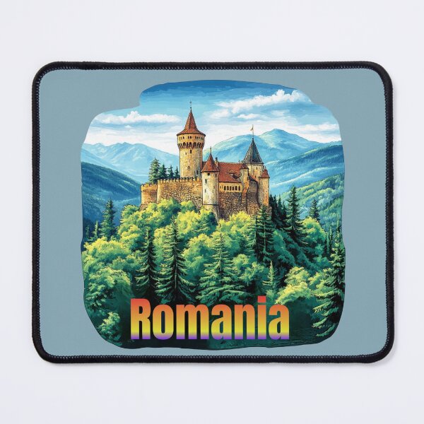 Item preview, Scenic Romania – Carpathian Mountains & Castle designed and sold by Myra365Art.