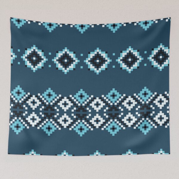Item preview, Pixelated Gradient Pattern for Smooth Color Transitions in Modern Fabric Design designed and sold by Loomexa Studio .