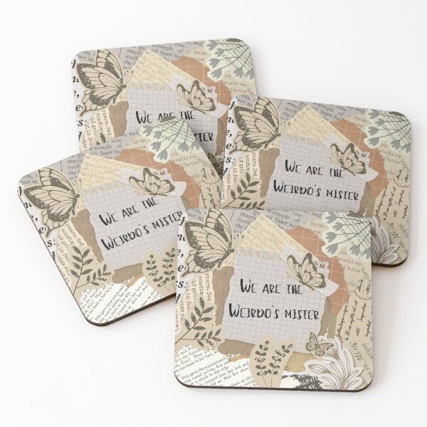 Item preview, We are the weirdo's mister designed and sold by WhimsiBird.