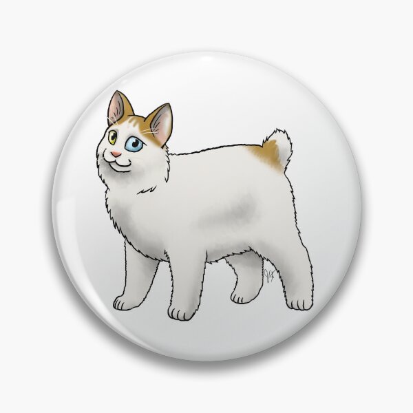 Item preview, Cat - Japanese Bobtail - Orange and White Longhair designed and sold by Jennifer Stolzer.