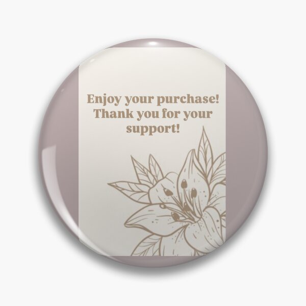 Item preview, Enjoy Your Purchase! Thank You For Your Support designed and sold by cubanmama.