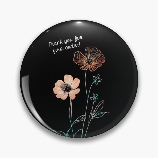 Item preview, Floral Thank You For Your Order designed and sold by cubanmama.