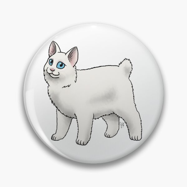 Item preview, Cat - Japanese Bobtail - White Longhair designed and sold by Jennifer Stolzer.