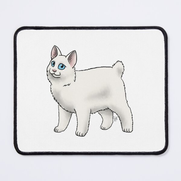 Item preview, Cat - Japanese Bobtail - White Longhair designed and sold by Jennifer Stolzer.