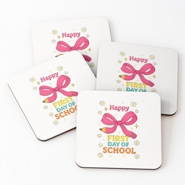 Item preview, Happy First Day Of School Coquette Bow Girls Back To School  designed and sold by facegm.