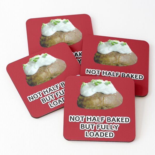 Item preview, Fully Loaded Baked Potato Funny Food Lover Quote designed and sold by SandyMDesigns.