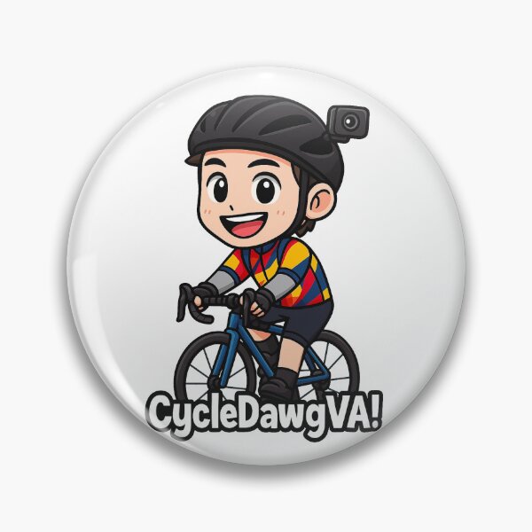 Item preview, CDawgVA "CycleDawgVA" Chibi Design designed and sold by Fresh Oshi Pressed.
