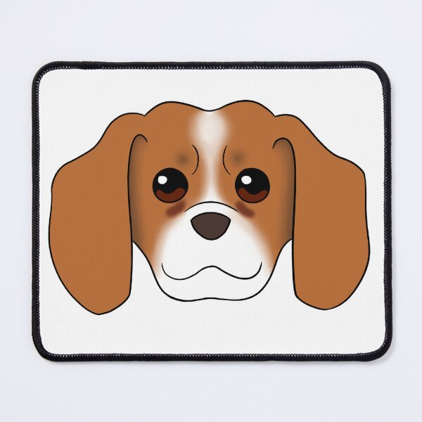 Item preview, Brown Beagle Tear Stains designed and sold by OliRoseArt.