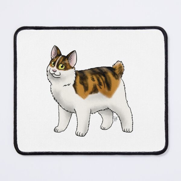 Item preview, Cat - Japanese Bobtail - Calico Longhair designed and sold by Jennifer Stolzer.