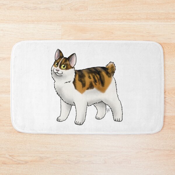 Item preview, Cat - Japanese Bobtail - Calico Longhair designed and sold by Jennifer Stolzer.