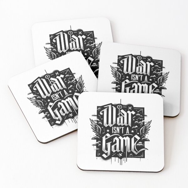 Item preview, WAR isn't GAME' Graffiti Tee designed and sold by idizayilstore.