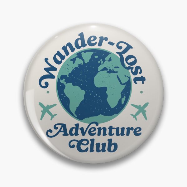 Item preview, "Wander-Lost Adventure Club" designed and sold by LivyTravels.