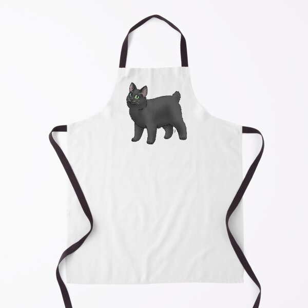 Item preview, Cat - Japanese Bobtail - Black Longhair designed and sold by Jennifer Stolzer.