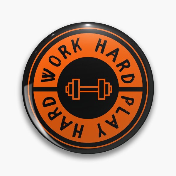 Item preview, WORK HARD PLAY HARD Lifestyle designed and sold by fetch-it-studio.