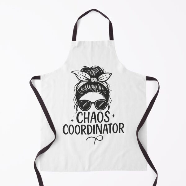 Item preview, Chaos Coordinator – Messy-Bun Multitask Masterpiece designed and sold by Merchbes.