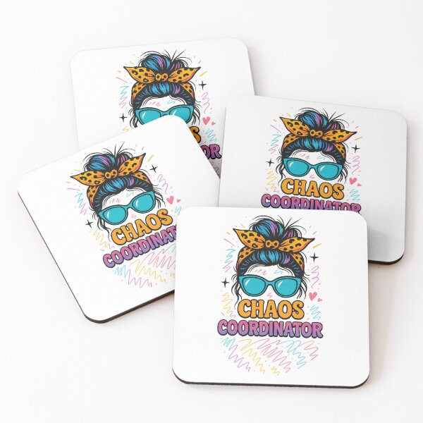 Item preview, Chaos Coordinator – Messy-Bun Multitask Masterpiece designed and sold by Merchbes.