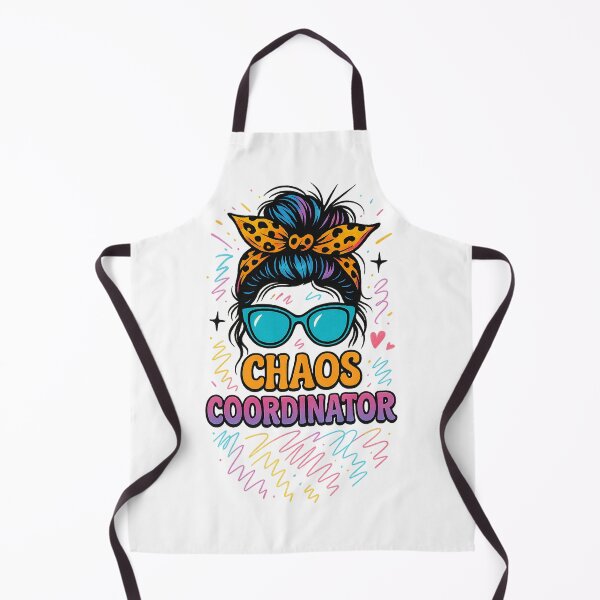 Item preview, Chaos Coordinator – Messy-Bun Multitask Masterpiece designed and sold by Merchbes.