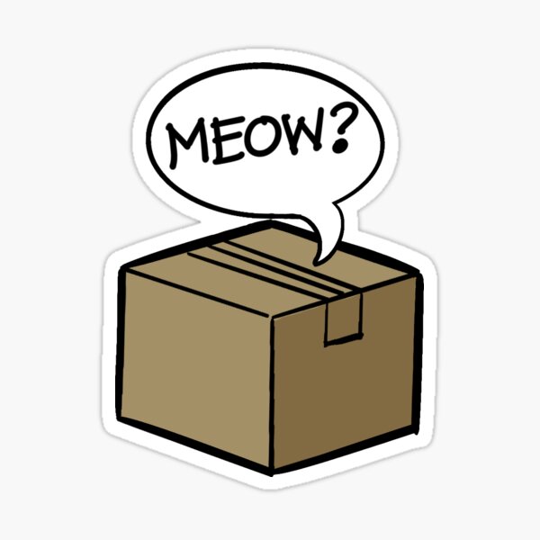 Schrödinger's Mail Sticker on RedBubble