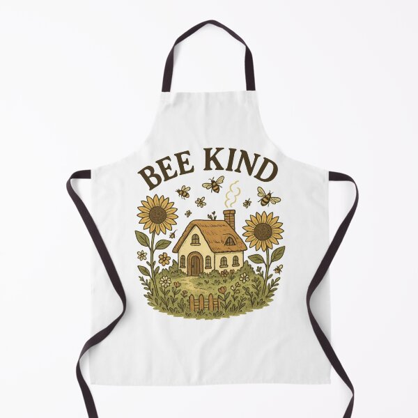Item preview, Bee Kind Cottagecore Aesthetic – Cute Sunflower and Bee Garden Design designed and sold by PrometheanAppCo.