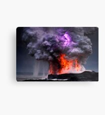 Kilauea Volcano at Kalapana 5 Metal Print