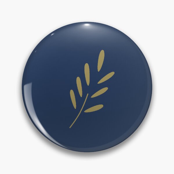 Item preview, Simple Leaf (navy) designed and sold by Terra Draconum.