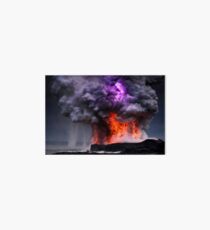 Kilauea Volcano at Kalapana 5 Art Board