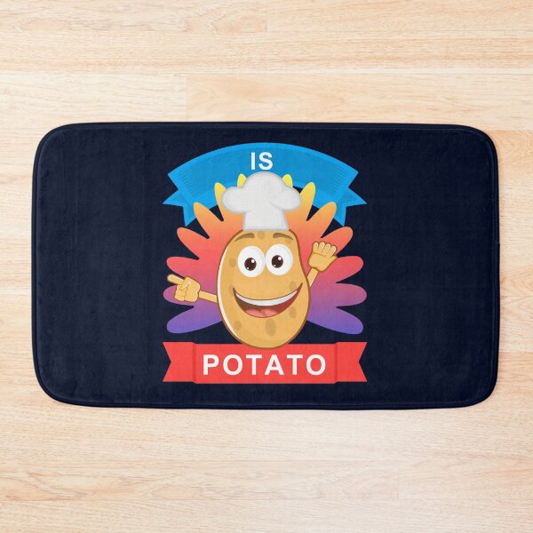 Item preview, Kawaii Potato Chef Funny Is Potato Pun Art designed and sold by SandyMDesigns.