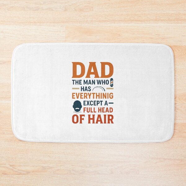 Item preview, Dad The Man Who Has Everything Except a Full Head of Hair, Bald Dad Gift - Father’s Day Tee - Husband Birthday, Essential T-Shirt designed and sold by podlook.