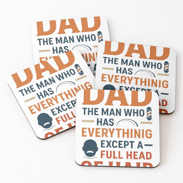 Item preview, Dad The Man Who Has Everything Except a Full Head of Hair, Bald Dad Gift - Father’s Day Tee - Husband Birthday, Essential T-Shirt designed and sold by podlook.