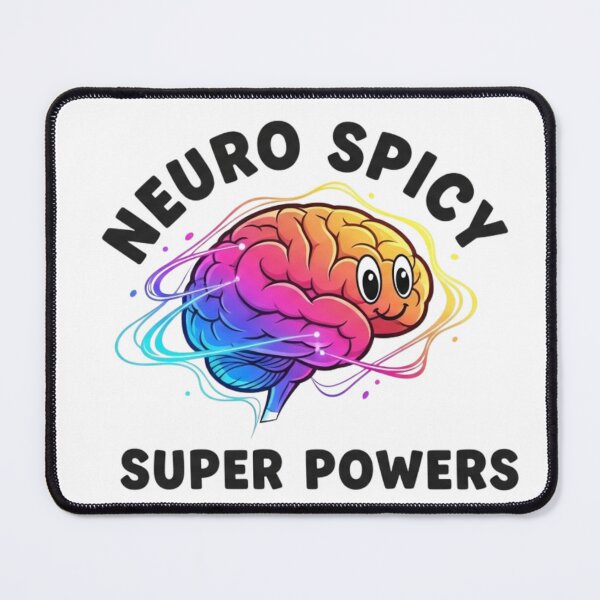 Item preview, Neuro Spicy: Brain Power Unleashed designed and sold by SkruffyInk.
