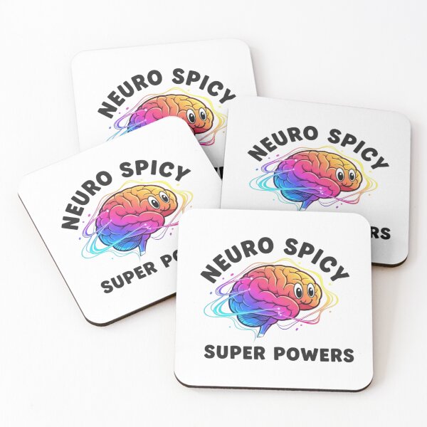 Item preview, Neuro Spicy: Brain Power Unleashed designed and sold by SkruffyInk.