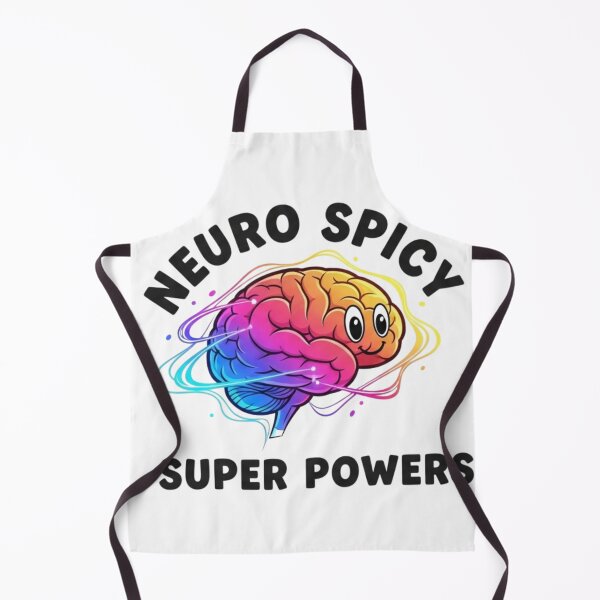 Item preview, Neuro Spicy: Brain Power Unleashed designed and sold by SkruffyInk.