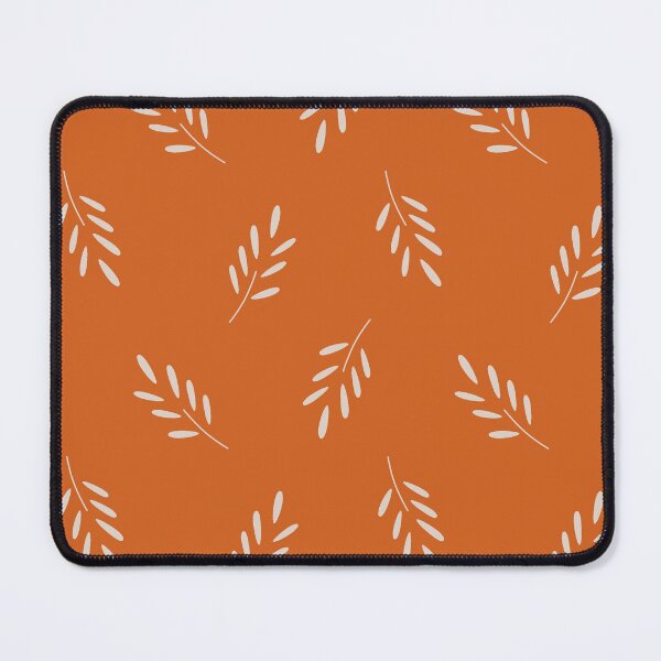 Item preview, Simple Leaf (tangerine) designed and sold by Terra Draconum.