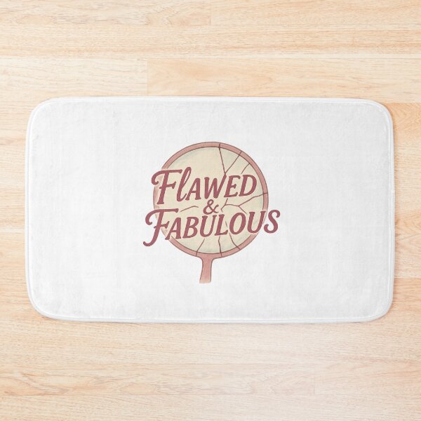 Item preview, Flawed & Fabulous – Cracked-Mirror Confidence designed and sold by Merchbes.
