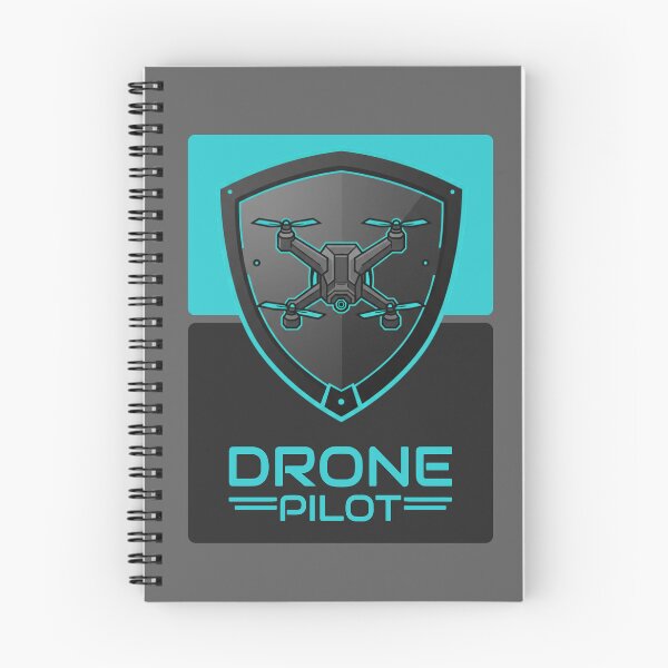 Item preview, Modern Drone Pilot Shield Logo designed and sold by KiwiRider.