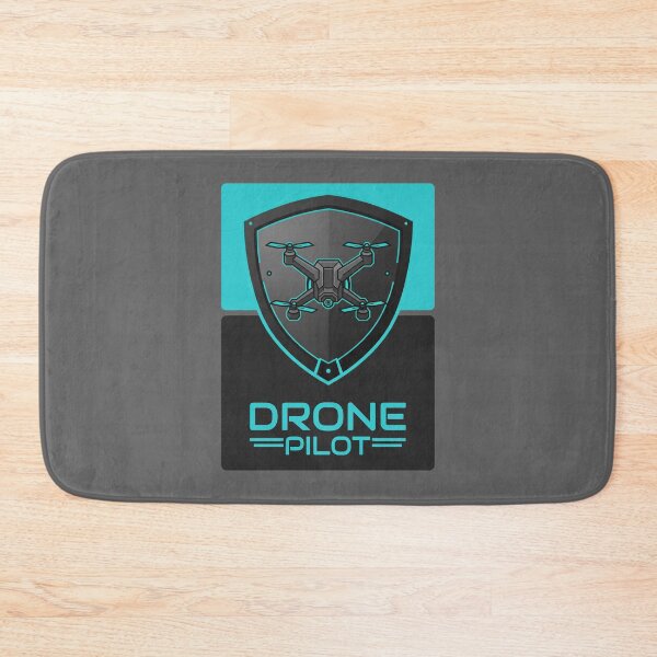 Item preview, Modern Drone Pilot Shield Logo designed and sold by KiwiRider.