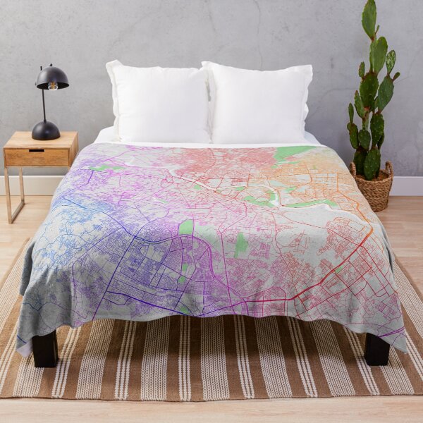 Item preview, Lucknow City Map of India - Colorful designed and sold by deMAP.