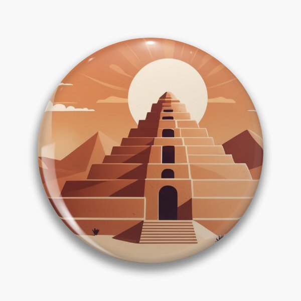 Item preview, Desert Pyramid Sunrise designed and sold by VA Design.