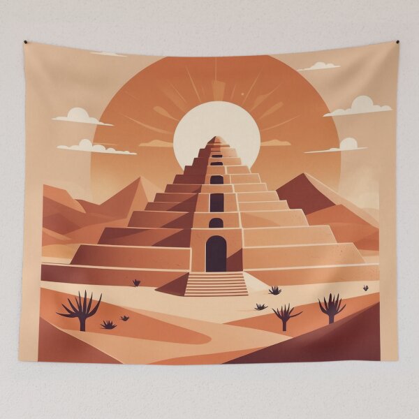 Item preview, Desert Pyramid Sunrise designed and sold by VA Design.