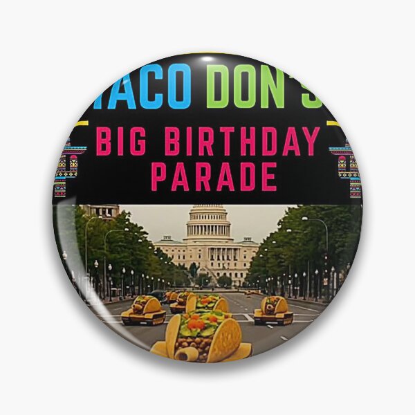 Item preview, Taco Don's Big Birthday Party - Military Parade  designed and sold by Earth Nature Creations.