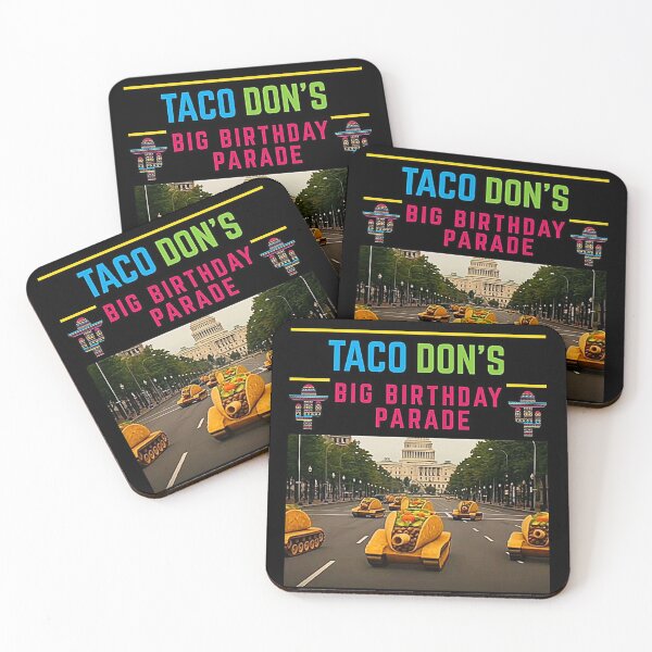 Item preview, Taco Don's Big Birthday Party - Military Parade  designed and sold by Earth Nature Creations.