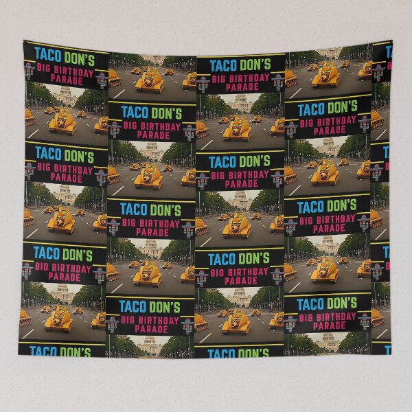Item preview, Taco Don's Big Birthday Party - Military Parade designed and sold by Earth Nature Creations.
