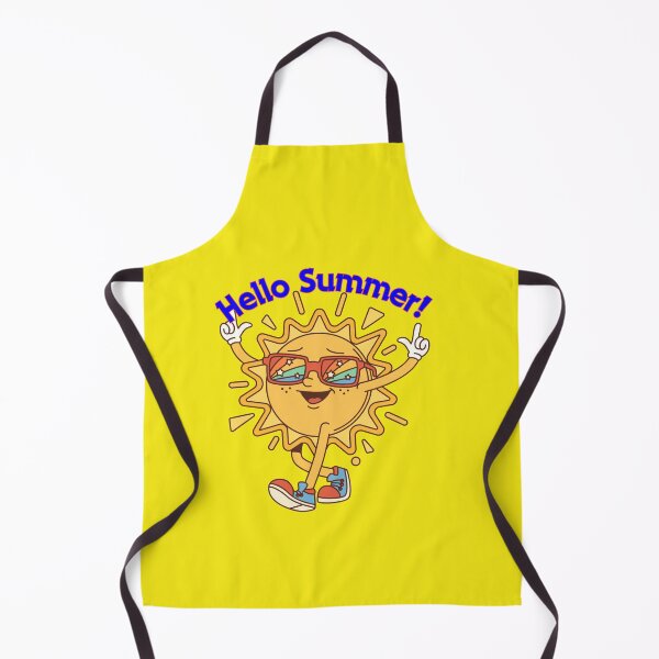 Item preview, Hello Summer! Cool Sun Welcomes a Happy Summer! designed and sold by Fat Cat Merch.
