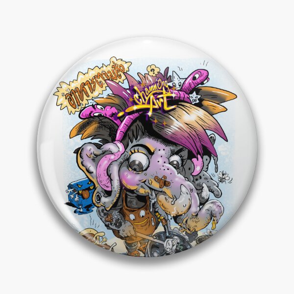 Item preview, Main Dish Madness – Thai Street Food Chaos designed and sold by chamnongart.
