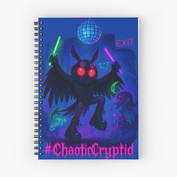 Item preview, Mothman Rave – #ChaoticCryptid Night Out designed and sold by Ironicdoll.