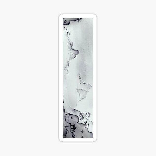 Item preview, Mountain Ink calligraphy Bookmark  designed and sold by Ellia Arts.